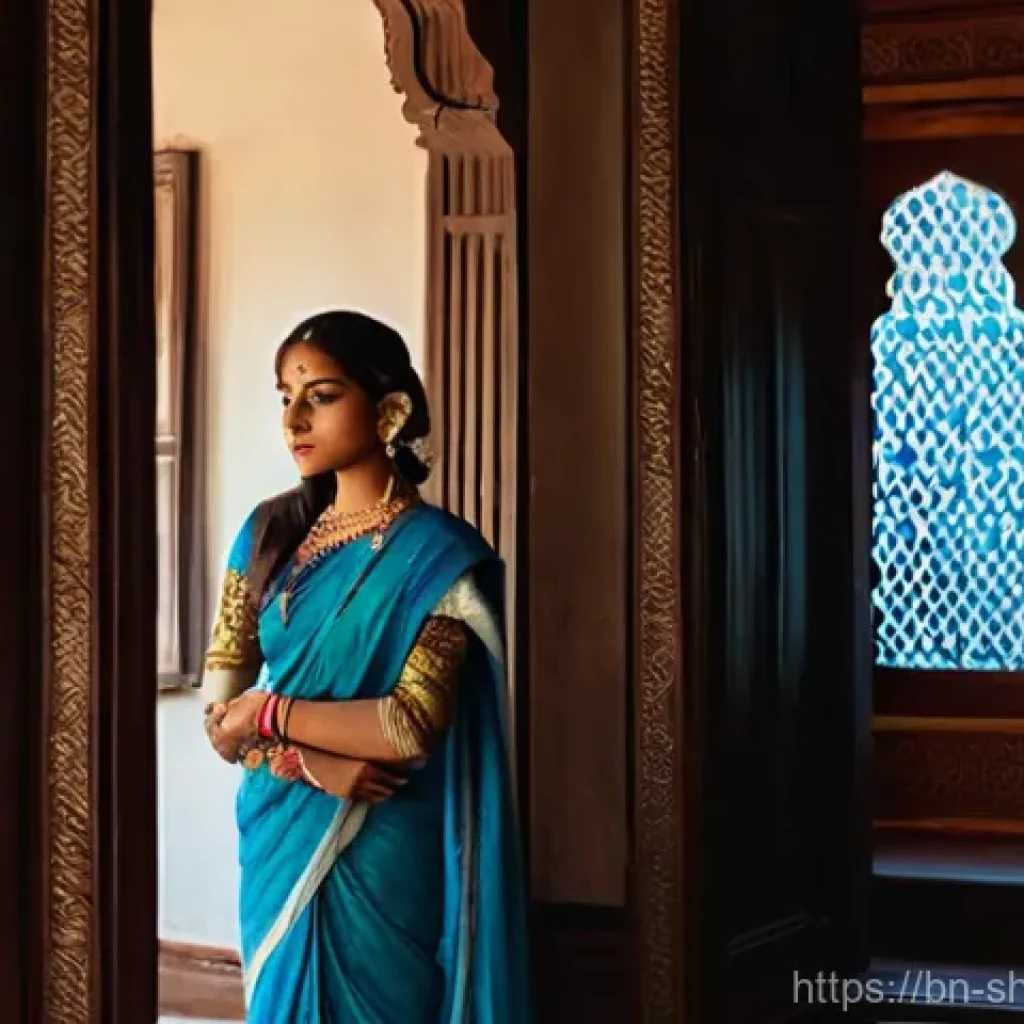 무속을 소재로 한 영화 - **Prompt 1: Ancient Echoes in a Modern Home**
"A young Bengali woman, in her late twenties, wear...